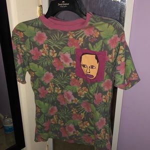 Odd Future “ofwgkta” TShirt Gray With Floral